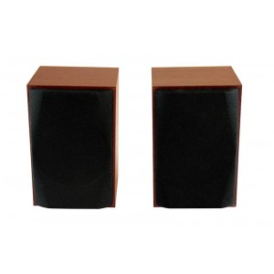 Boxe 2.0 Media-Tech MT3151 WOOD-X - Set of small, stereo speakers, powerd by USB port, RMS 10W